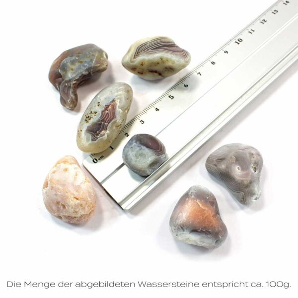 Wassersteine Botswana Achat 100g