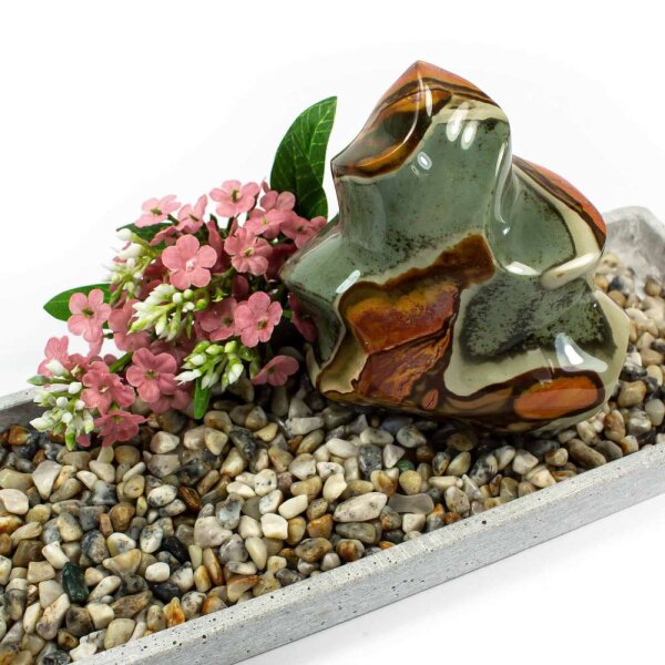 Dendriten Opal Achat Trommelstein Chips 4-12mm 100g