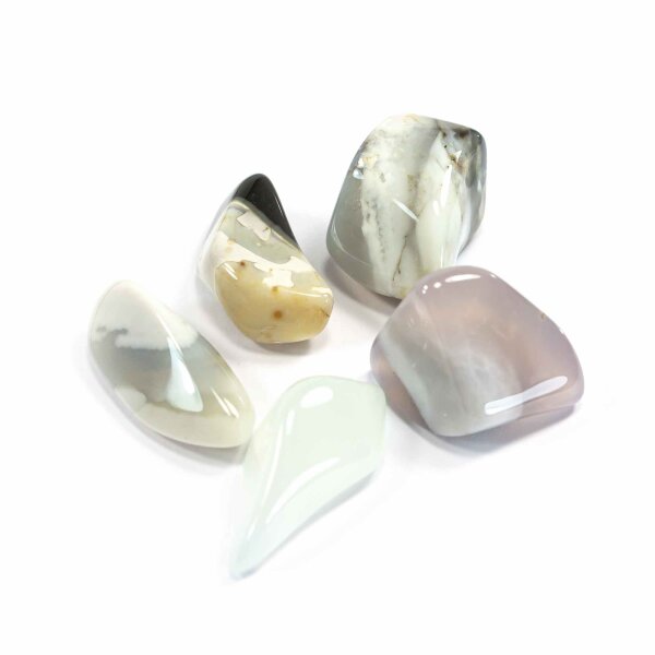 Achat Mix natur Trommelstein 20-30mm 100g