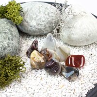 Achat Mix natur Trommelstein 20-30mm 100g