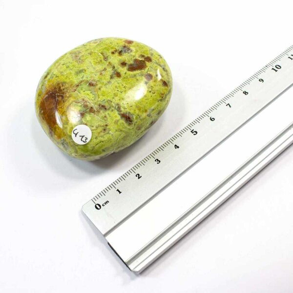 Pistazien Opal Single 57 mm - Nr. 413