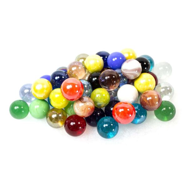 Glasmurmeln Farbmix 1kg (16mm)