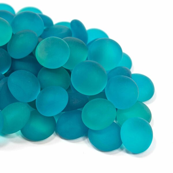 Glasnuggets Frost Petrol Türkis 1kg (17-20mm)