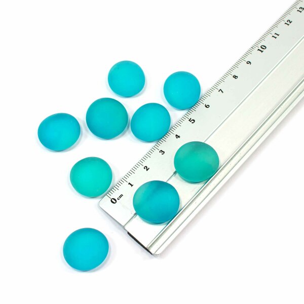 Glasnuggets Frost Petrol Türkis 1kg (17-20mm)