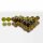 Glasmurmeln Crystal Olive Camouflage 100g (16mm) II.Wahl